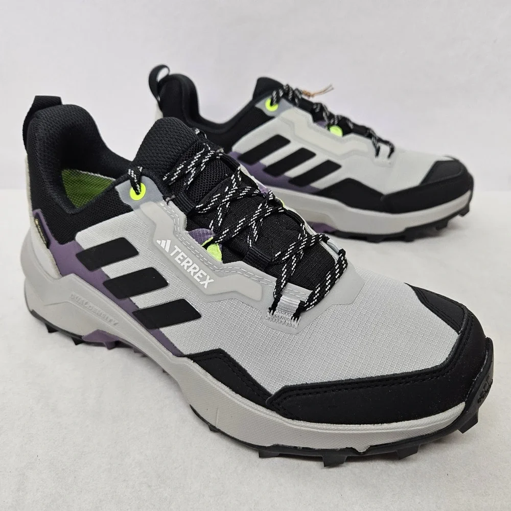 Adidas Terrex AX4 GTX Hiking Shoes IF4863 Wonder Silver Black Women's Size 6.5 - Picture 1 of 10